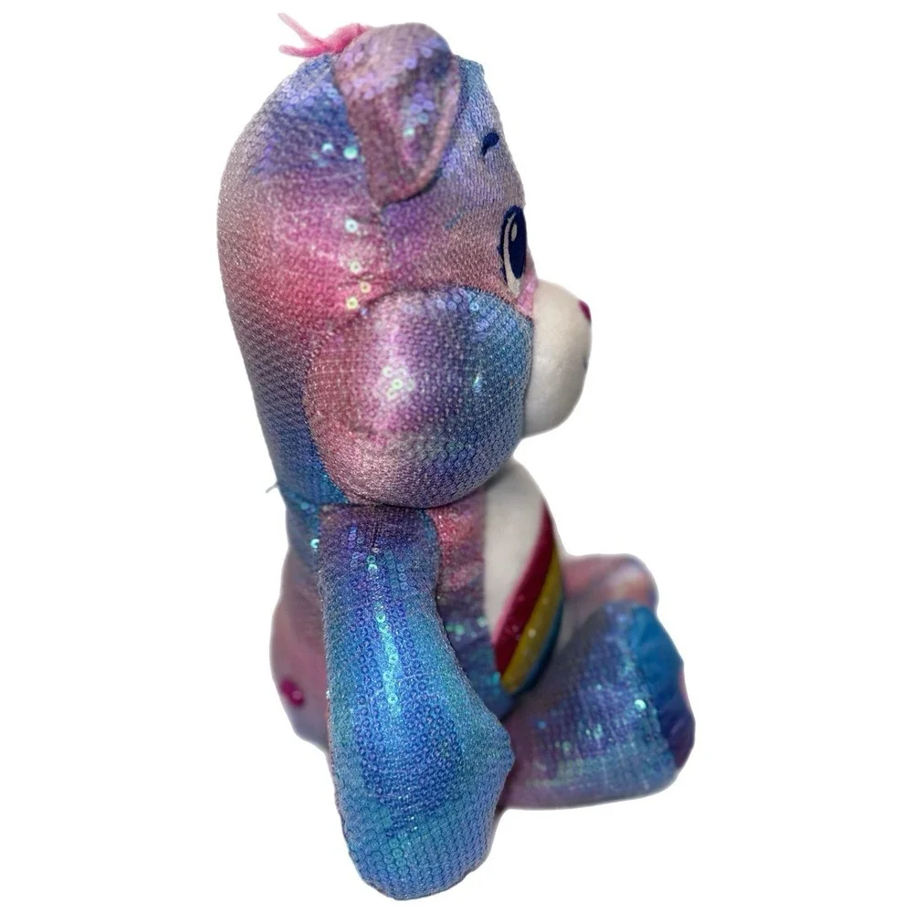 Care Bears Sequin Plush Cheer Bear Special Collectors Edition Plush 2023 rainbow